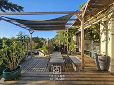  Maison d'architecte -125 m² -3 chambres - terrasse panoramique - Clisson centre.