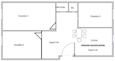 Appartement à vendre 4 pièces LYON 7EME ARRONDISSEMENT (69) Prix 237000€