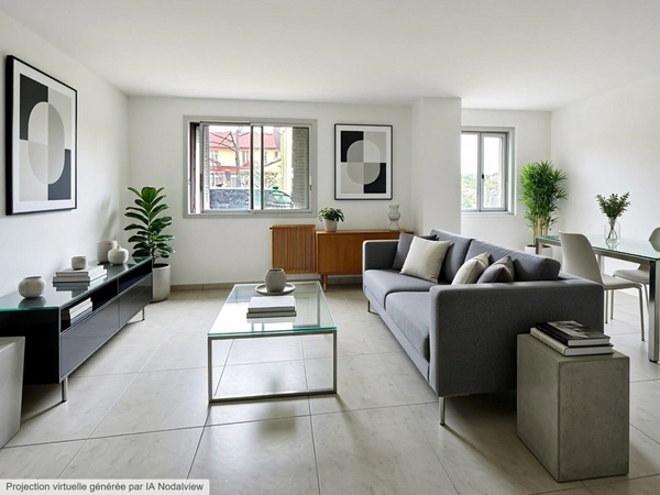 Appartement à vendre 4 pièces LYON 7EME ARRONDISSEMENT (69) 