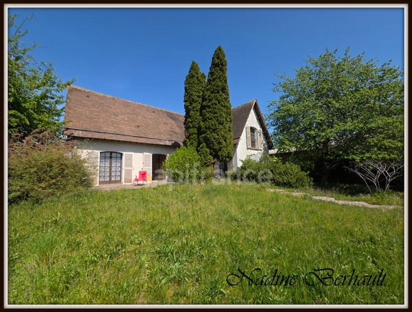Maison à vendre maison bourgeoise, beaux volumes, 2 chambres plain-pied, 2 ch possible étage. terrain sans vis à vis, PUISEAUX (45)
