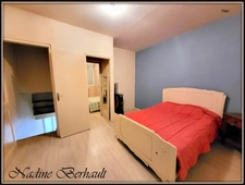 House to renovate, 4 rooms, 2 bedrooms, view of the Loing below, Garage, cellar, town centre.