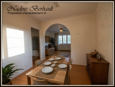 House for sale in Amilly Viroy (45), 4 rooms, full basement, 2 bedrooms upstairs, living room with fireplace, fitted kitchen, enclosed garden, 2 minutes from Montargis train station