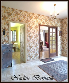 Maison à vendre maison bourgeoise, beaux volumes, 2 chambres plain-pied, 2 ch possible étage. terrain sans vis à vis, PUISEAUX (45)