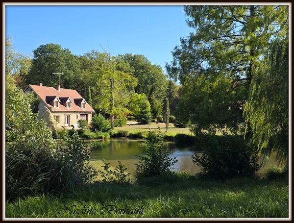 Propriété de caractère 3 ch- piscine - Gîtes 3 ch- terrain clos Plus de 1,5 hectare - Aux portes de la Sologne-Langesse45