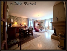 Maison à vendre maison bourgeoise, beaux volumes, 2 chambres plain-pied, 2 ch possible étage. terrain sans vis à vis, PUISEAUX (45)