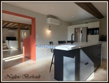 Maison à vendre 3 chambres - rénovation 2024 - terrain 3600 M², sans vis à vis - salon - séjour - cheminée, climatisation réversible, assainissement neuf.