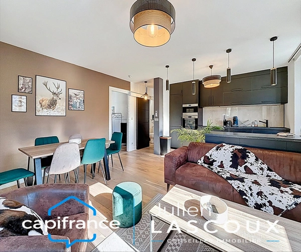 VILLARD-DE-LANS – Appartement 3 pièces lumineux, vendu meublé, proche centre