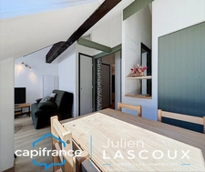 Charming furnished 2-room apartment with balcony, on the top floor, a stone's throw from the village centre of VILLARD DE LANS (38)