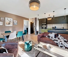 VILLARD-DE-LANS – Appartement 3 pièces lumineux, vendu meublé, proche centre