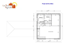 Terrain 1500 m2 constructible proche PONT DE VAUX viabilisé !