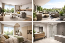 Appartement T4 89 m² avec balcon à La Courneuve (93120) – Proche transports et commerces