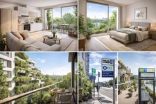 Appartement 2 pièces avec terrasse – Résidence  au cœur d’un parc boisé – Ivry-sur-Seine