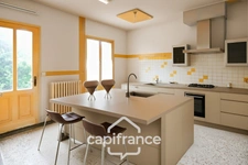 Maison à vendre 8 pièces  (02) 207 m², 5 Chambres, Garage, Annexe et grande Cave - A Rénover