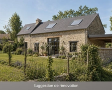Grange + Maison entre campagne et ville - VENARSAL (19)