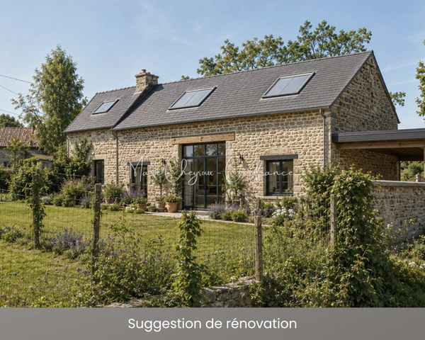 Grange + Maison entre campagne et ville - VENARSAL (19)