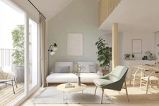 Paris 19e – 2 pièces avec terrasse – Quartier recherché