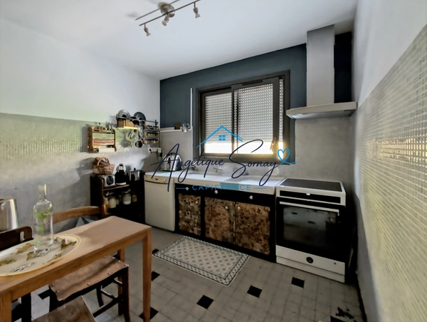 Maison avec jardin arboré, mezzanine et grand garage.VAULX EN VELIN