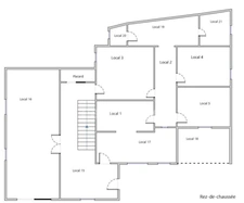 LOUHANS – 202 m² / 6 CHAMBRES / 2 500 m² / 4 GARAGES – UN POTENTIEL RARE !