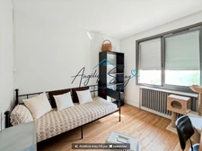 Semi-detached house with landscaped garden, mezzanine and large garage. VAULX EN VELIN