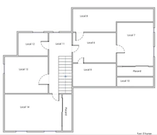 LOUHANS – 202 m² / 6 CHAMBRES / 2 500 m² / 4 GARAGES – UN POTENTIEL RARE !