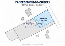 Terrain à vendre  L'ABERGEMENT DE CUISERY (71)
