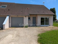 Quiet single-storey house in Branges – 65 m², 2 bedrooms, 436 m² plot, close to Louhans (5 min)