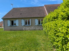Quiet single-storey house in Branges – 65 m², 2 bedrooms, 436 m² plot, close to Louhans (5 min)