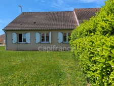 Quiet single-storey house in Branges – 65 m², 2 bedrooms, 436 m² plot, close to Louhans (5 min)
