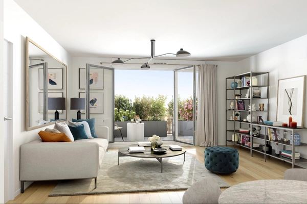 Dpt Yvelines (78), à vendre BOIS D'ARCY appartement T2 de 52 m² - Balcon  