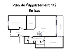 À Vendre – Bel Appartement en duplex - F6 avec une terrasse et Parking privatif – Idéal pour une grande famille ou Investisseur