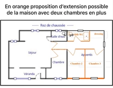Maison à vendre 3 pièces de 48 m² à NARGIS (45) dans un domaine avec accès piscine - limitrophe de l'Île-de-France (Paris)