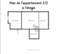 À Vendre – Bel Appartement en duplex - F6 avec une terrasse et Parking privatif – Idéal pour une grande famille ou Investisseur