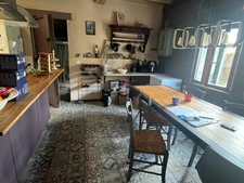 MAUBOURGUET (65) nearby: OLD FARMHOUSE on 3200m2 enclosed AND 1 apartment, mobile home, garage. Double glazing, recent shower rooms.
