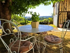 RISCLE et AIRE SUR L ADOUR proche, en COTEAUX, VUE DOMINANTE, sans voisin, PROPRIETE XIXs  cosy, sur 1 ha, sans travaux