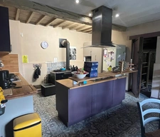 MAUBOURGUET (65) nearby: OLD FARMHOUSE on 3200m2 enclosed AND 1 apartment, mobile home, garage. Double glazing, recent shower rooms.