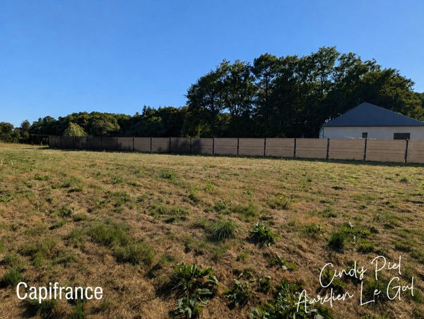 CARENTOIR – Le Temple – Terrain à bâtir de 1 000 m² dans un environnement calme