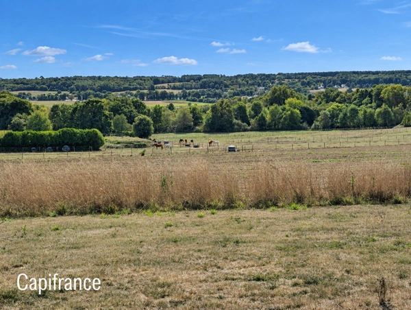 LA GACILLY – LA CHAPELLE-GACELINE – Terrain à bâtir de 1 460 m² avec vue exceptionnelle
