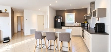 Dpt LANDES (40), à vendre proche de HAGETMAU Maison contemporaine de plain pied T5 de 111 m² avec piscine sur terrain de 850 m² au calme