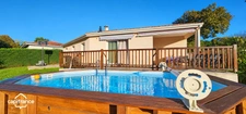 Landes (40) department, for sale near Hagetmau: Contemporary single-story 5-room house of 111 m² with swimming pool on a quiet 850 m² plot