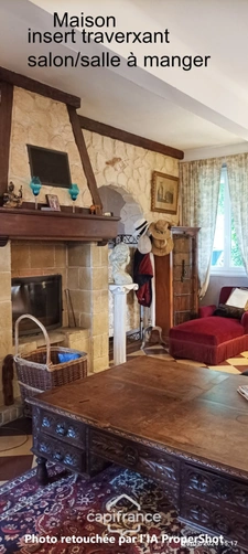 Propriété à vendre SAINT HILAIRE ( allier) comprenant une maison et un gite sur un parc de 23433 m²