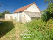 Maison à vendre  ECHASSIERES (03) Maison plus dépendances sur terrain de 2288 m2
