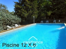 Maison à vendre 9 pièces MONTLUCON (03) sur terrain de 3600 m2 avec piscine et puits .