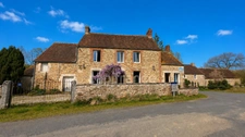 Maison en pierre 120 m² - 4 chambres - Terrain 4 180 m² - Proche Argentan et Sées LE CERCUEIL (61) ORNE - NORMANDIE