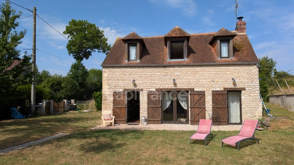 Maison en Pierres 92m2 sur 676m2 de terrain à FONTAINE LES BASSETS (61) - ORNE - Normandie