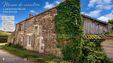 Maison en pierre à rénover  – Terrain de 1 380 m² - FRANCHEVILLE proche Ecouché et Argentan - Orne - Normandie