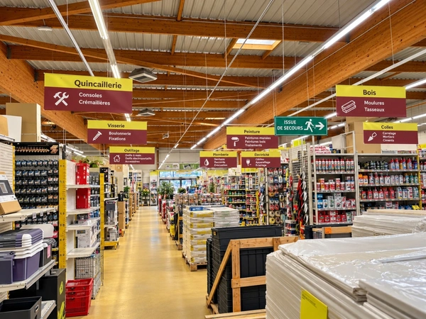 MAGASIN DE BRICOLAGE – 1 400 M² – ACTIVITÉ PÉRENNE DEPUIS 1999 – CA STABLE – BELLE OPPORTUNITÉ DE REPRISE