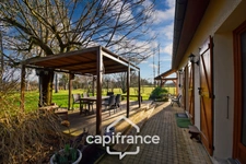 Maison 145 m² avec terrain clos 1 700 m² –FRANGY EN BRESSE,  Proche LOUHANS(71) – Accès rapide A39 – Dépendances, atelier, carport