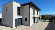 House for sale 4 rooms SERGY (01) Contemporary house 2025 with exceptional swimming pool - a quality that stands out.