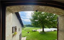 Property for sale 8 rooms (01200) Renovated 19th century farmhouse, 1.2 hectares of nature and breathtaking panoramic view! 
