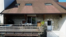 Maison à vendre 4 pièces FRANGY (74)  entièrement restaurée avec jardin plat de 900 m² et vue panoramique sur le Vuache